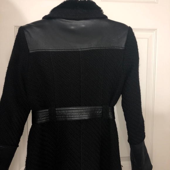 Guess belted coat black - Picture 3 of 4